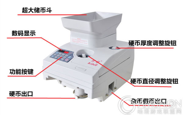 高速数币机M2-A结构图