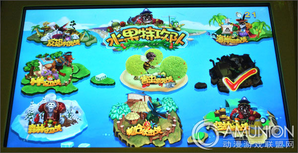 水果特攻队游戏机九大游戏场景